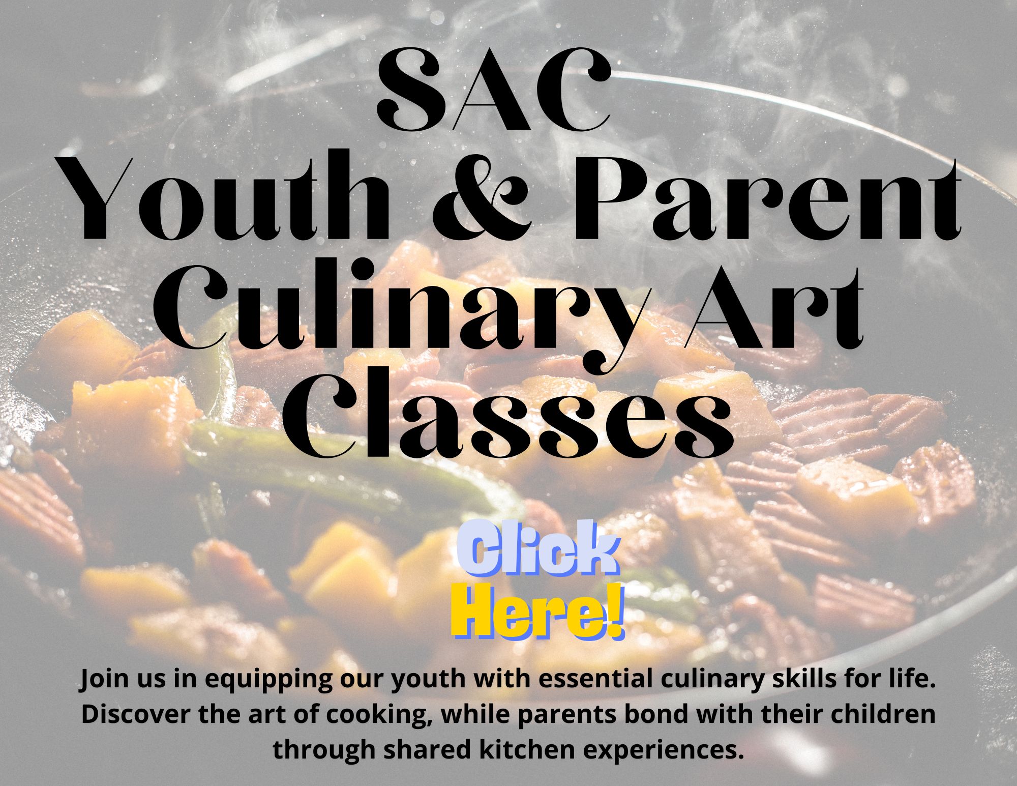 SAC Youth & Parent Culinary Art ClassesMonday-2